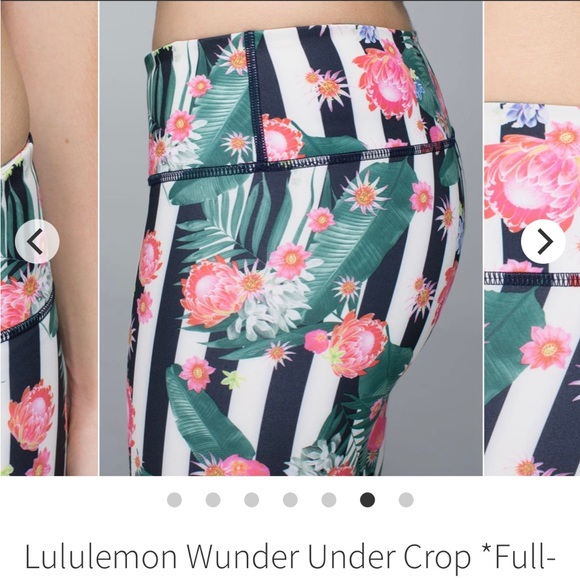 EEUC Lululemon Palm Play Wunder Under Crop - Picture 5 of 9